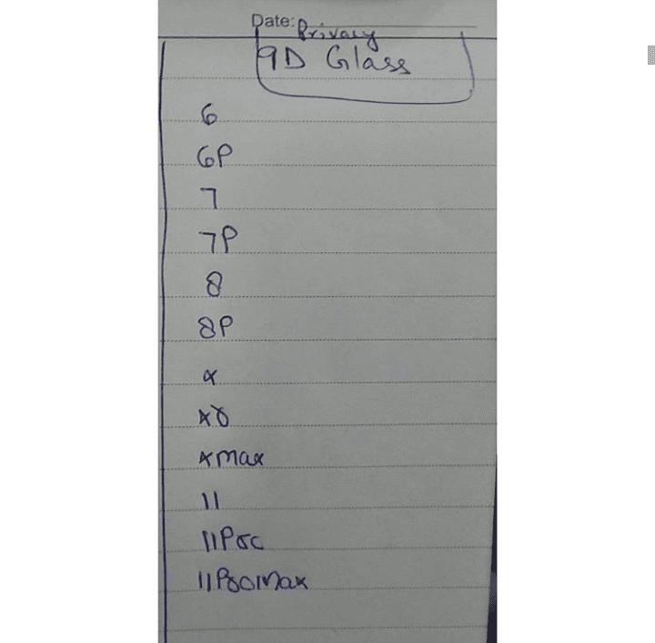 9D Anti Spy Privacy Tampered Glass  9D Anti Spy Privacy Tampered Glass